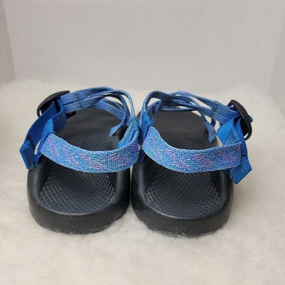 Chaco Sports Classic ZX1 Braid Blue Water Beach Sandals Womens Size 6 - Picture 4 of 10